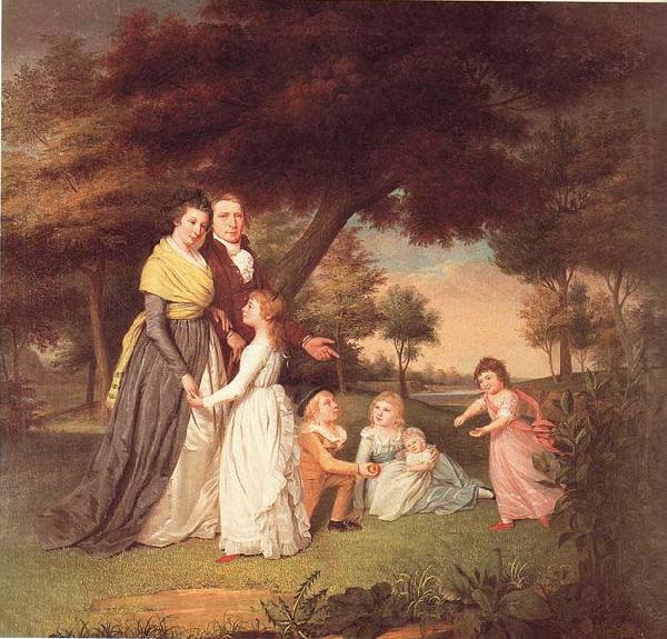James Peale The Artist and His Family Spain oil painting art